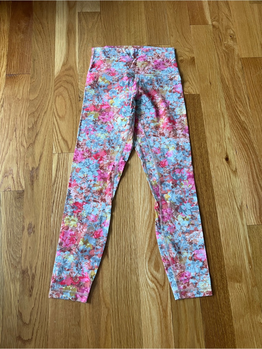 Lululemon Floral Leggings - Pink Multi